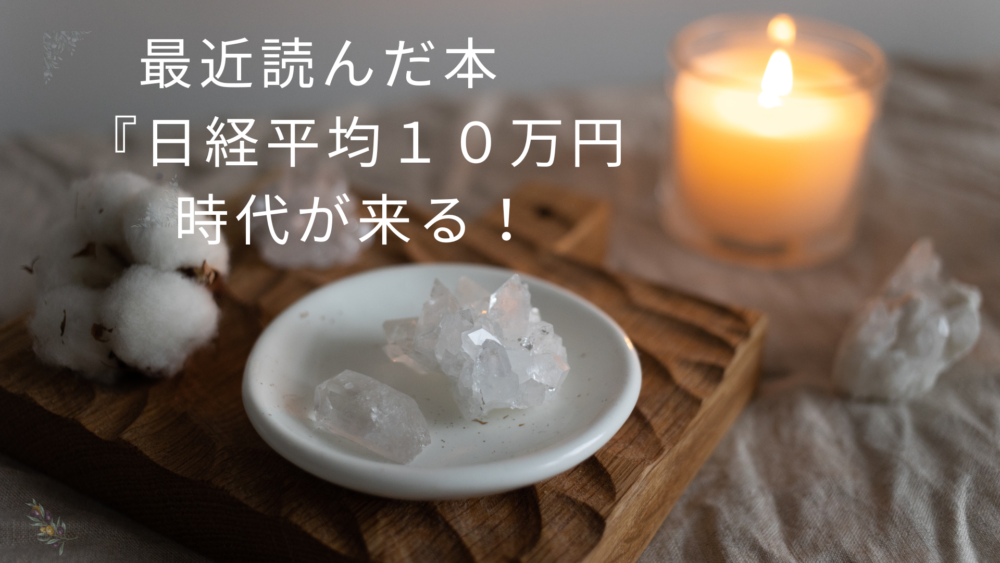 読書『日経平均１０万円時代が来る！』ひふみシリーズ最高投資責任者・藤野英人