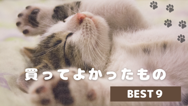 2024年買ってよかったもの・BEST9